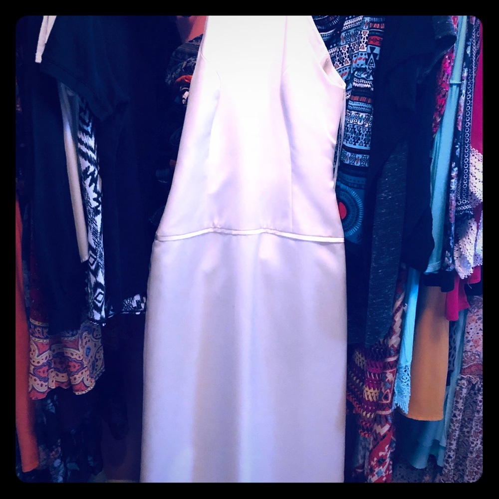 Vera Wang formal Aline gown
